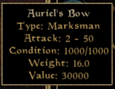 Auriels Bow